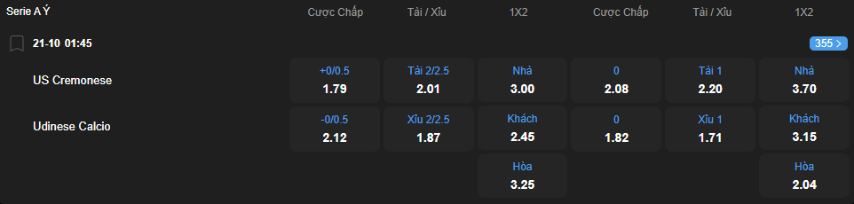 Tỷ lệ kèo Cremonese vs Udinese nhan-dinh-soi-keo-cremonese-vs-udinese-luc-01h45-ngay-21-10-2025-2